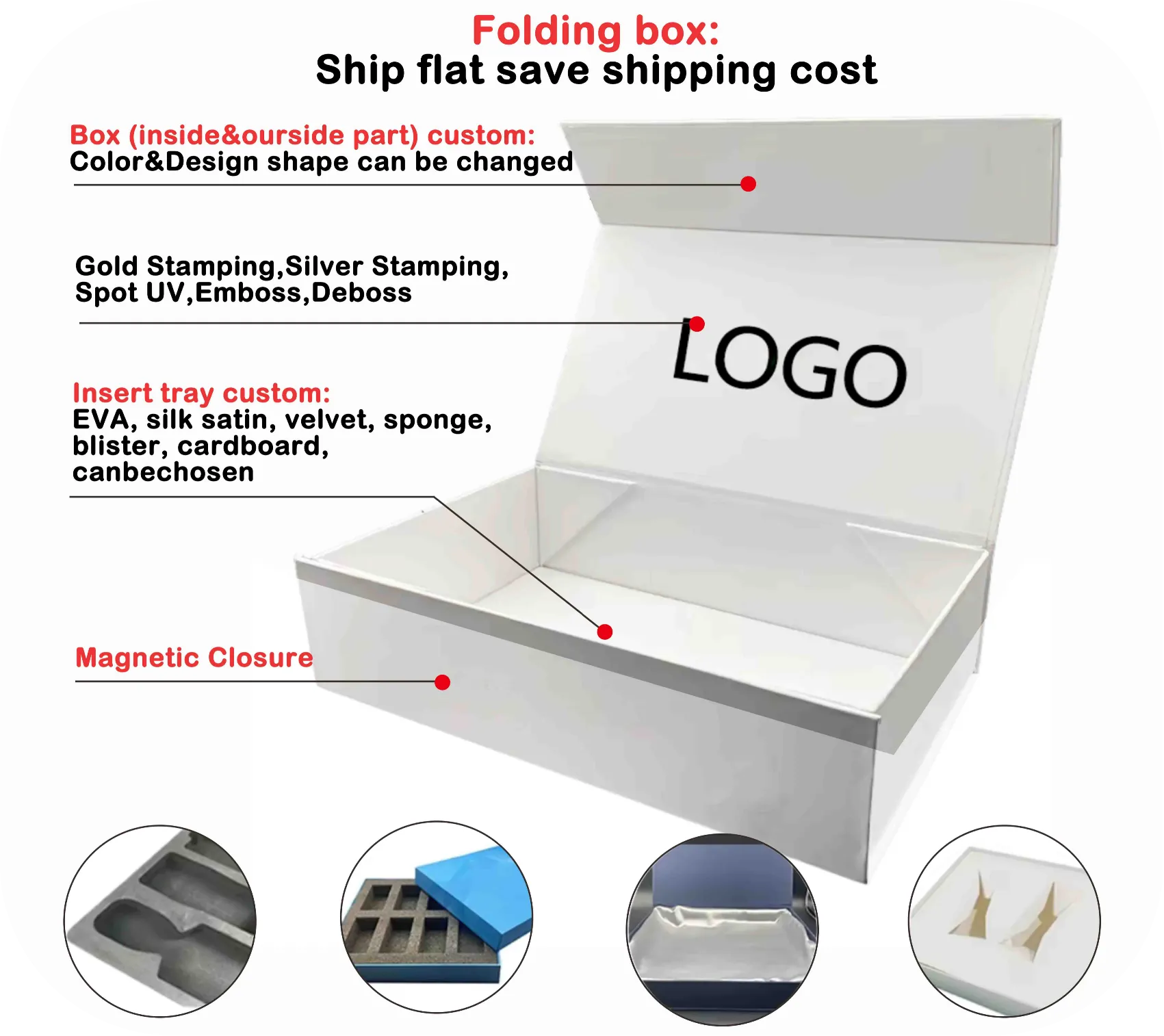 Foldable Aligner Gift Box custom dental gift box concept