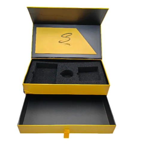 Magnetic Lid & Drawer Box custom dental gift box concept