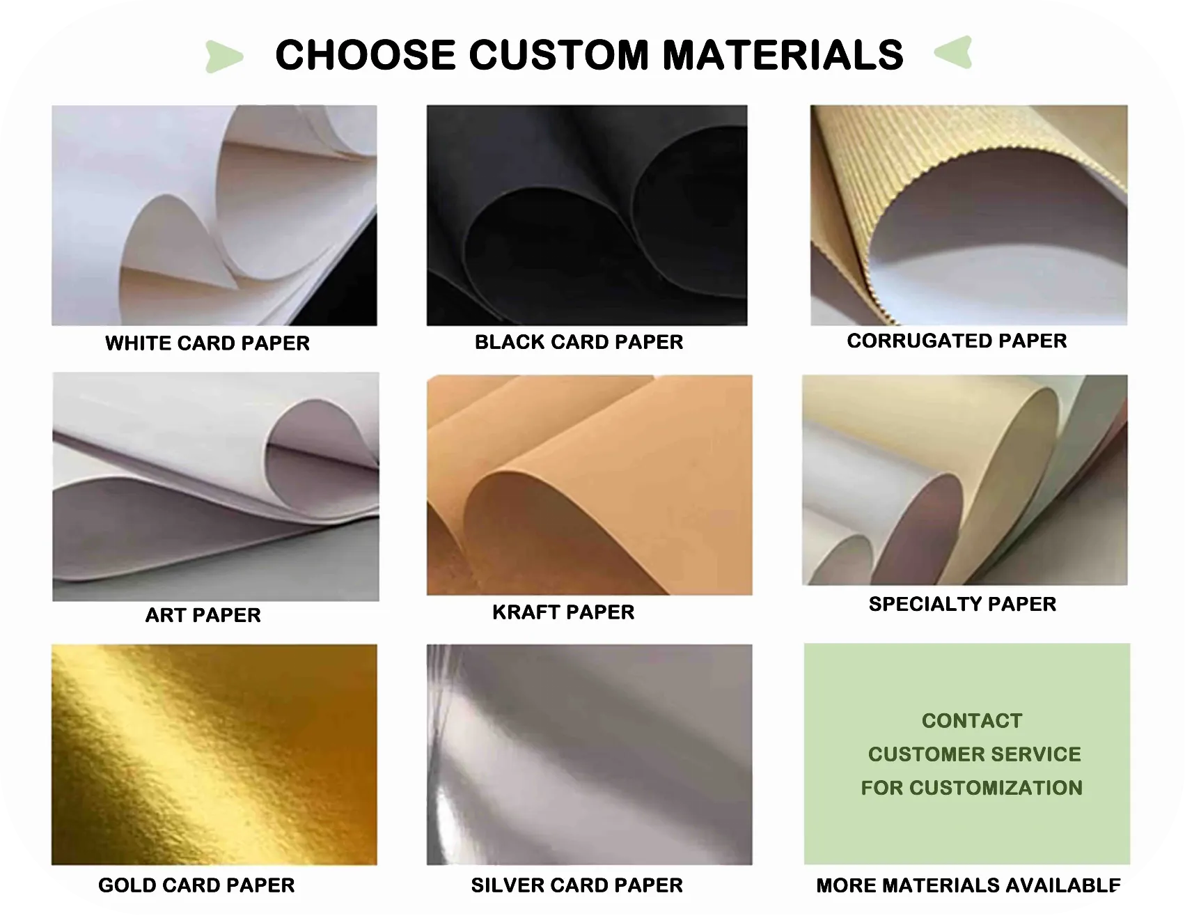 Materials & finishes for custom dental gift boxes