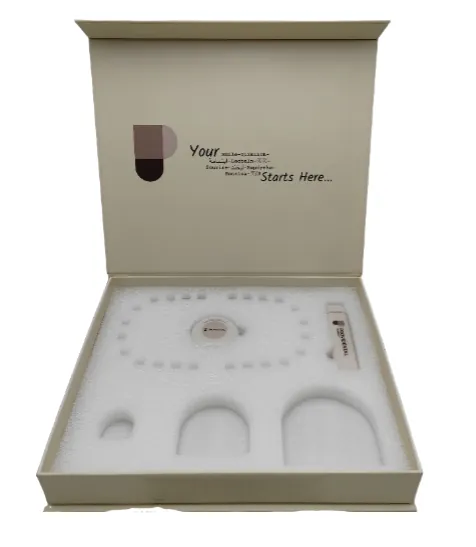 Medium Book Box & Gift Bag custom dental gift box concept