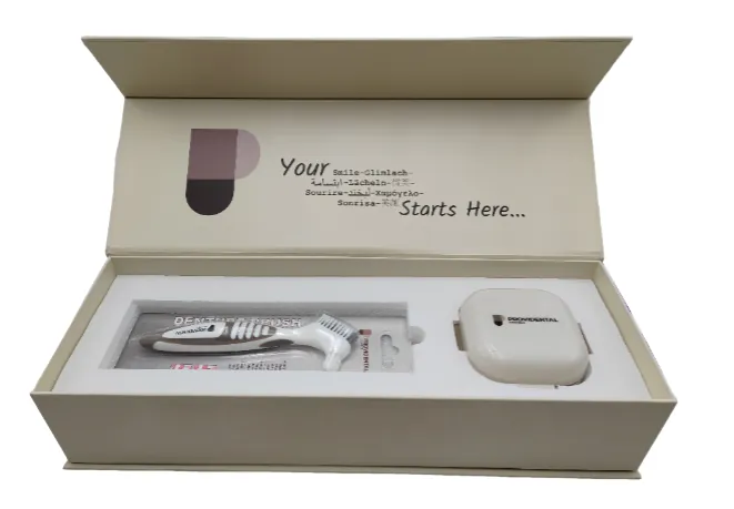 Rectangular Book Box & Gift Bag custom dental gift box concept