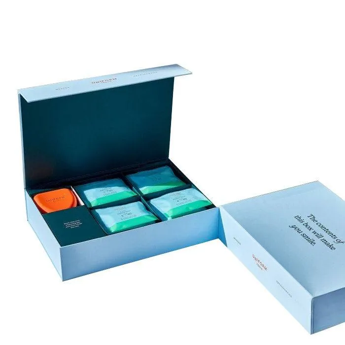 Six-Compartment Aligner Box custom dental gift box concept