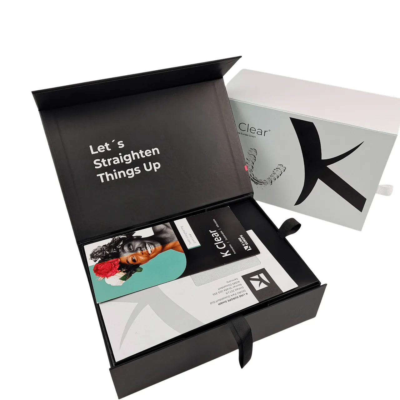 Two-Level Book Box & Gift Bag custom dental gift box concept