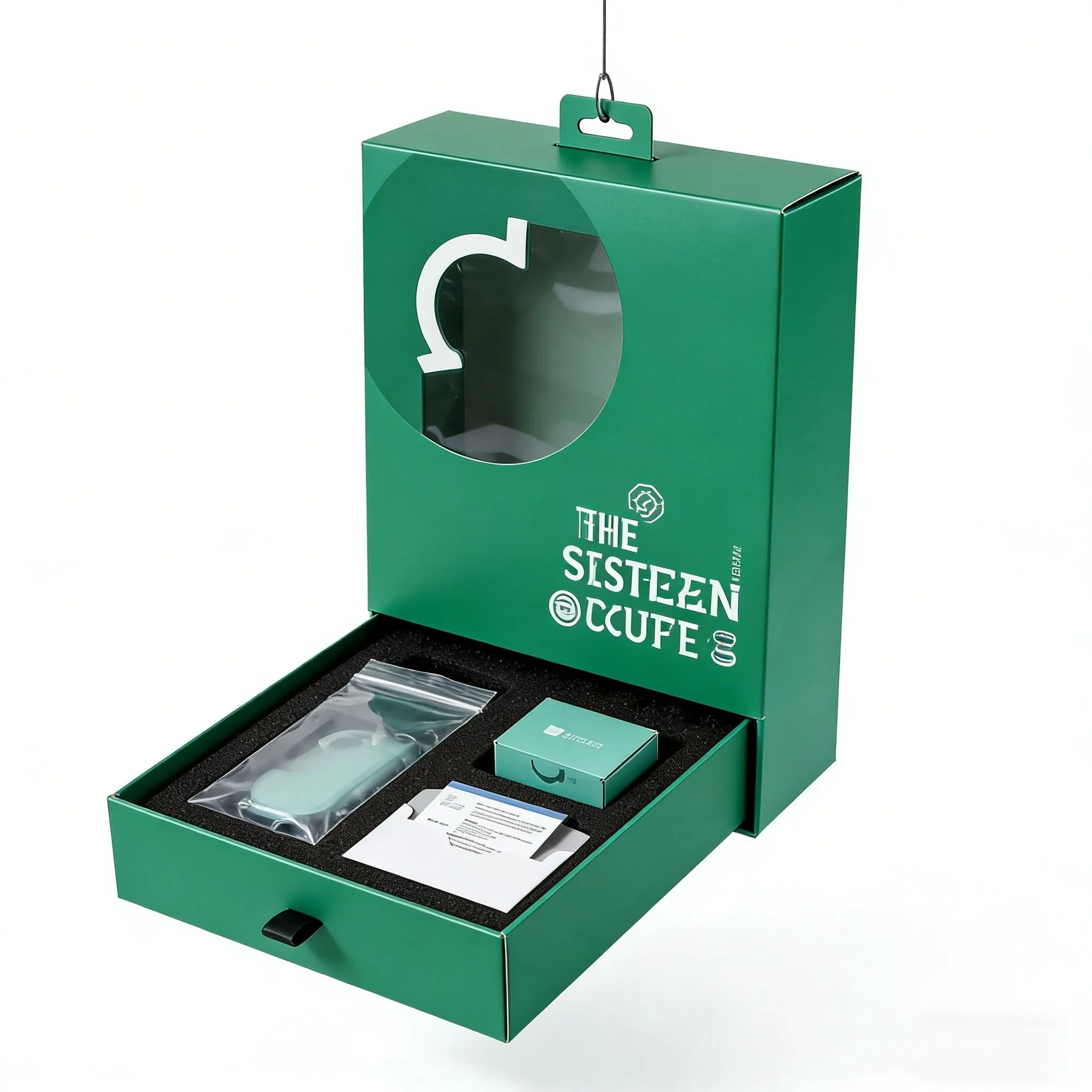 Windowed Dental Kit custom dental gift box concept