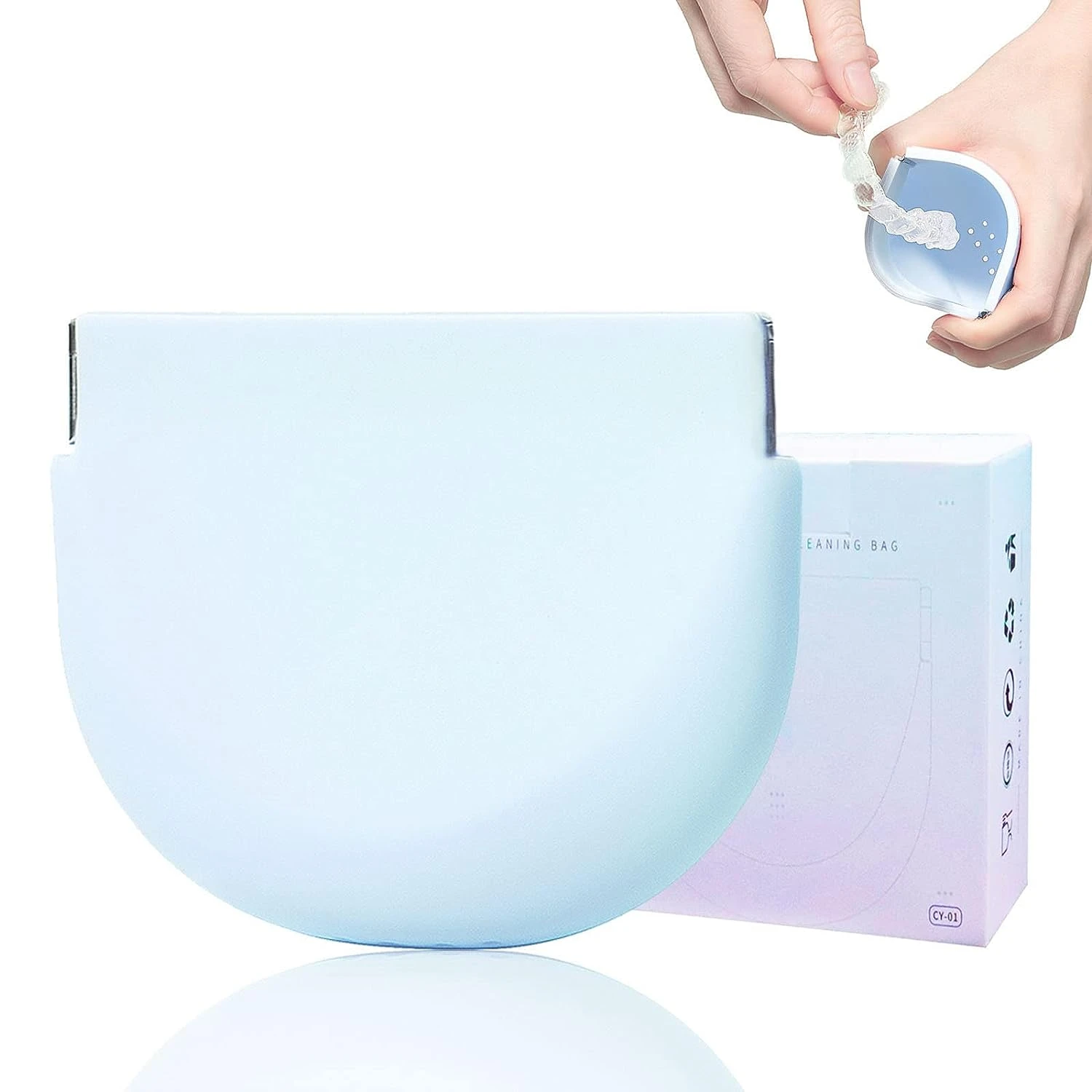 Classic Silicon Retainer Case - Wholesale Dental Supply by Uvcare