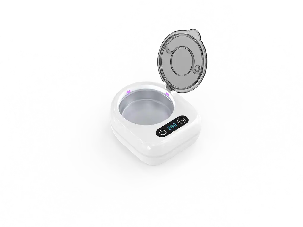 Professional Ultrasonic Cleaner (Battery - White) - Wholesale Dental Supply by Uvcare